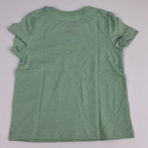 Cat Jack Toddler Girls 18M Mint Green Short Sleeve Love My Mom Graphic T Shirt - Picture 2 of 6